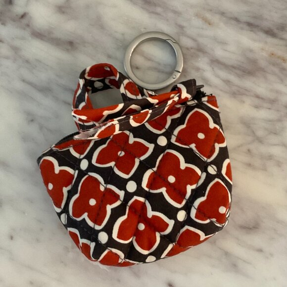 VERA BRADLEY Women's Cotton Original Tote Bag Charm in Moorish - Picture 4 of 8